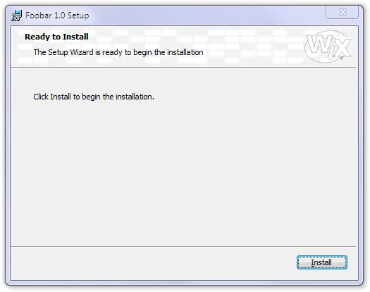 InstallDlg screenshot